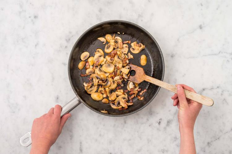 Cook the Mushrooms