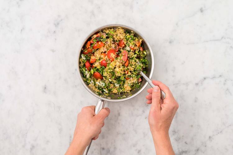 Finish the Tabbouleh