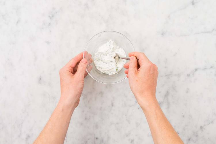 Make the minty yog