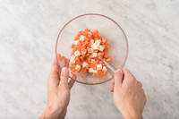 Préparer la salade de tomates