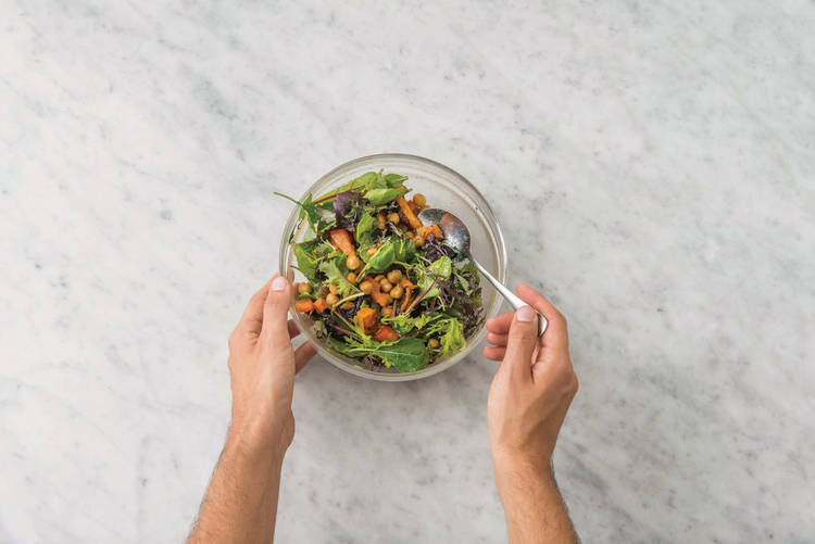 Toss the salad
