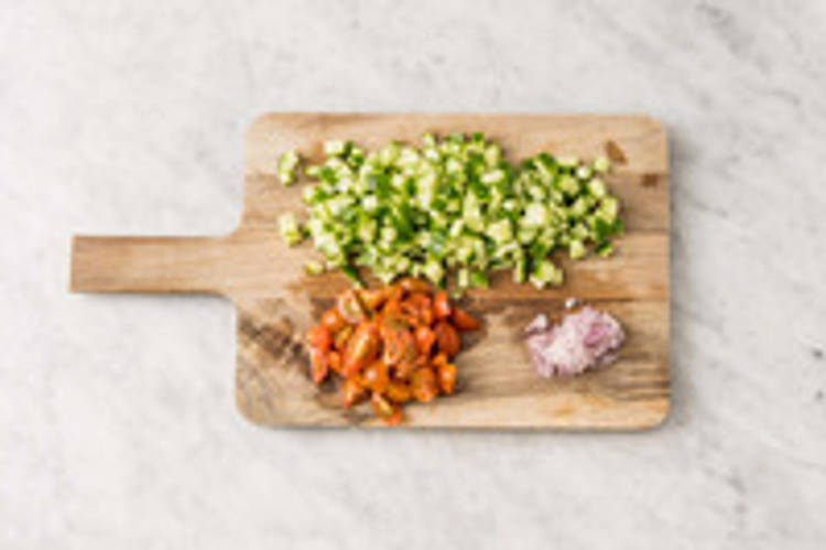 Préparer la salade