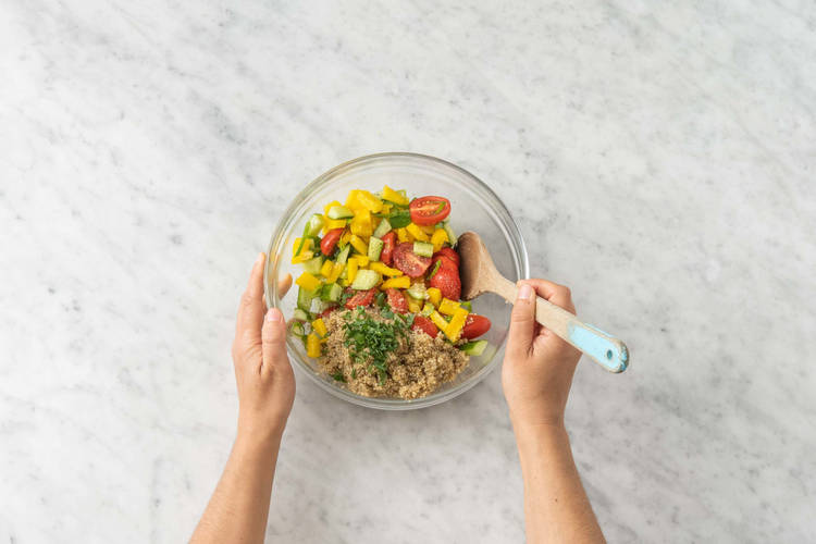 Blanda tabbouleh