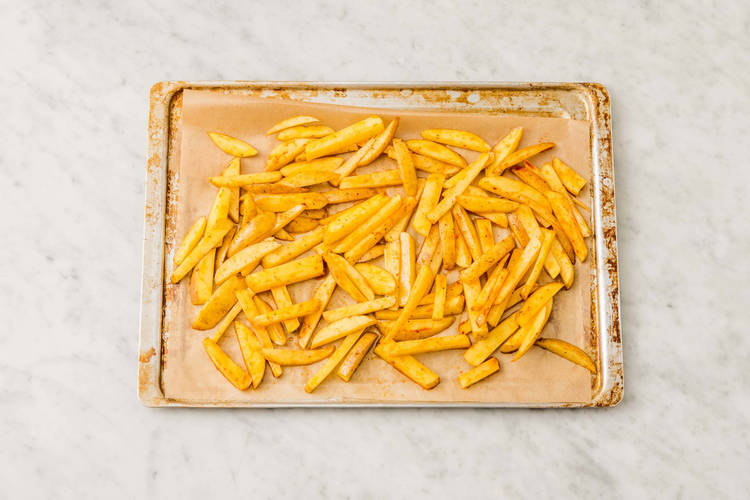 Préparer les frites