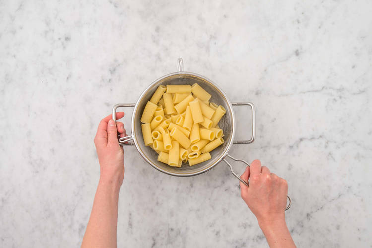 Rigatoni koken