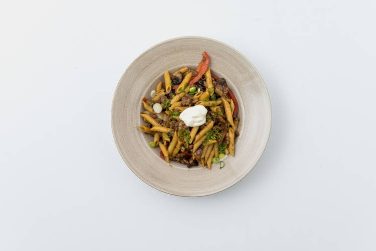 Finish Stroganoff and Serve