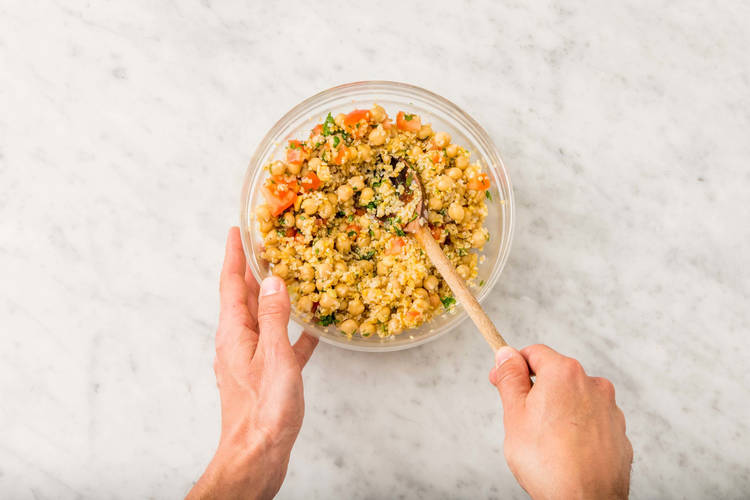 Tabouleh vollenden