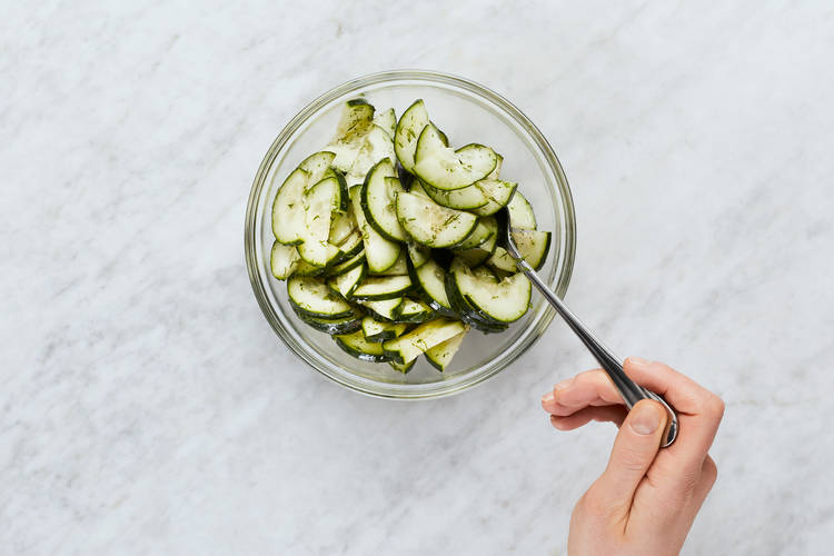 Make Cucumber Salad