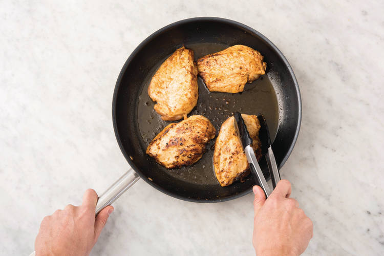 cook chicken
