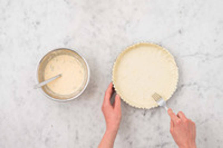 Préparer la quiche