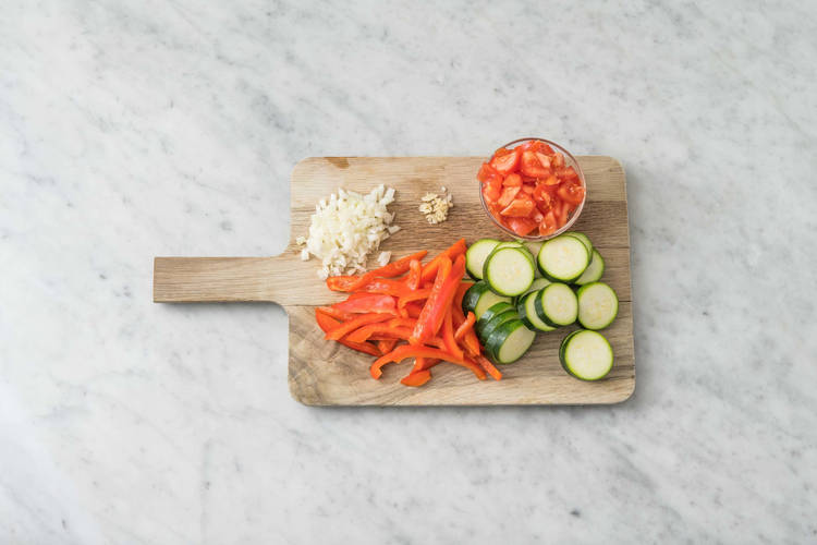 Préparer les légumes