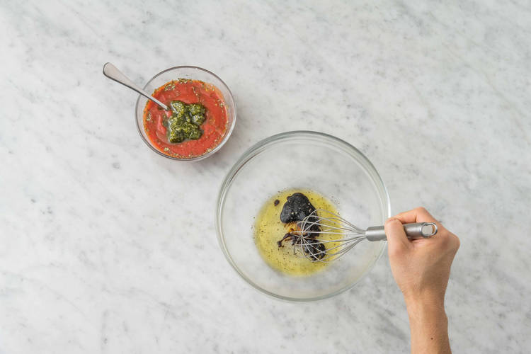 MAKE DRESSING & SAUCE