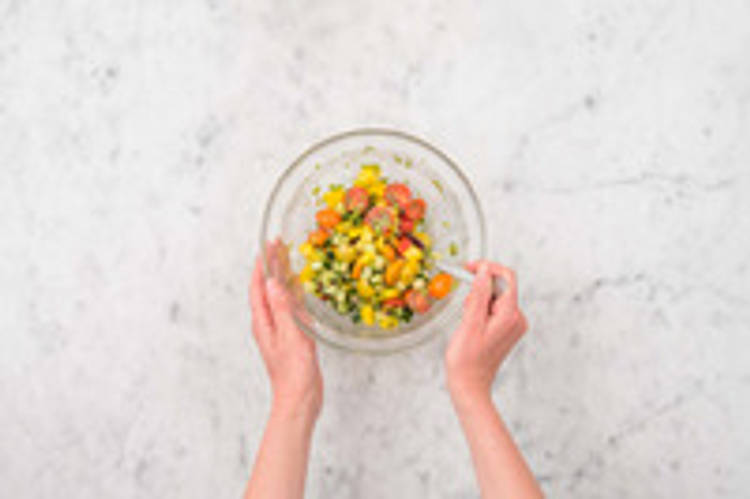 Préparer la salade