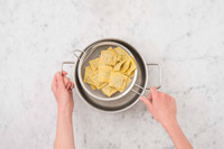 Ravioli koken