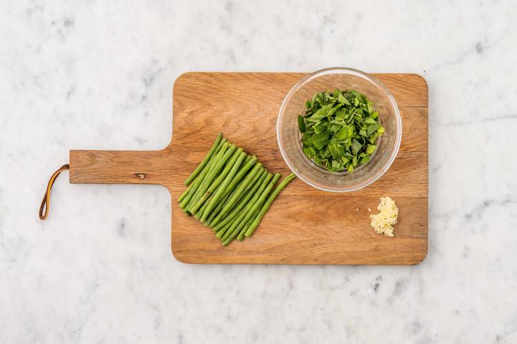 Prep the veg