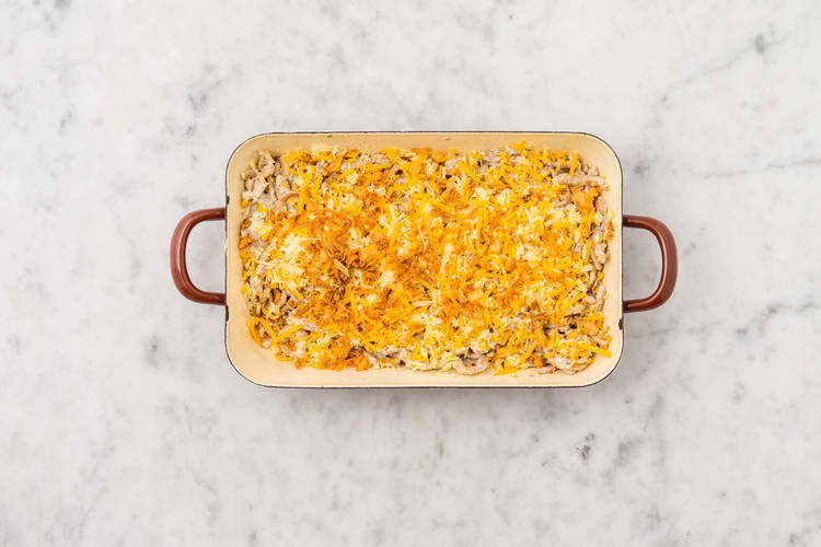 Spätzle überbacken