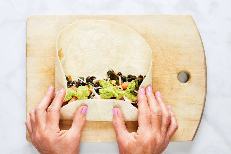 Assemble Burritos