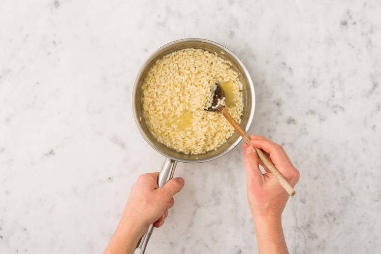 Cuire le risotto