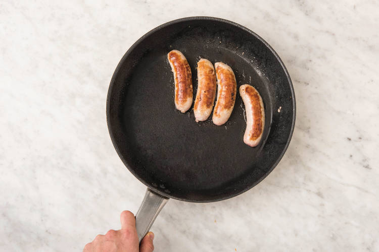 cook sausages