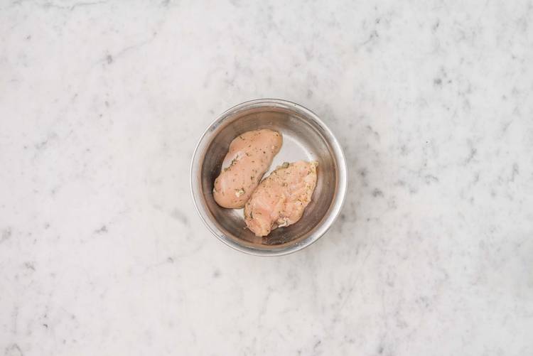 Marinate the Chicken