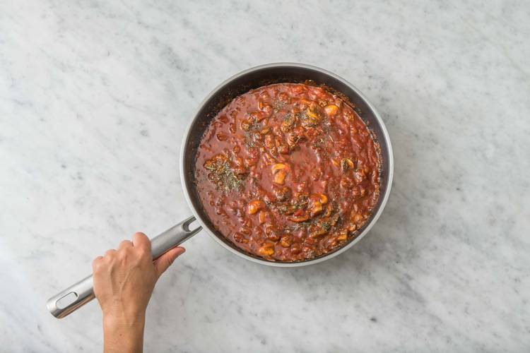 Simmer the Sauce
