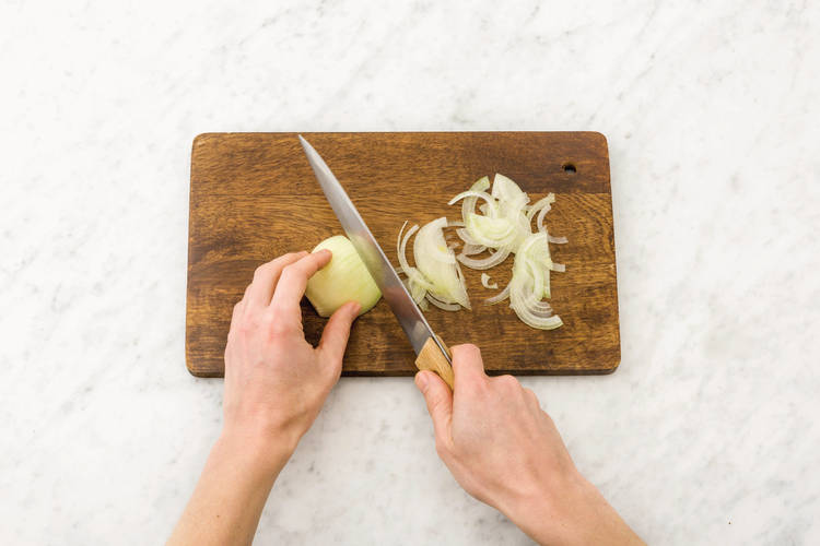 slice onion