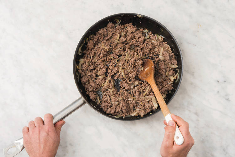 brown beef