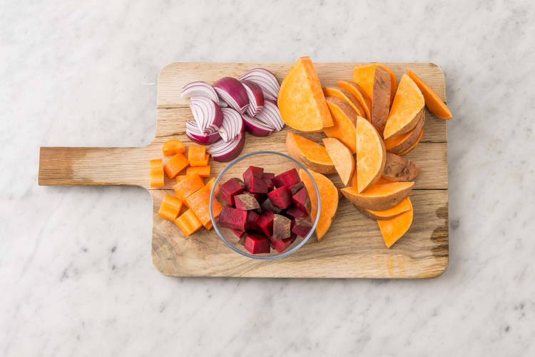 Förbered grönsaker