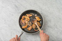 Cuire le gyros de dinde