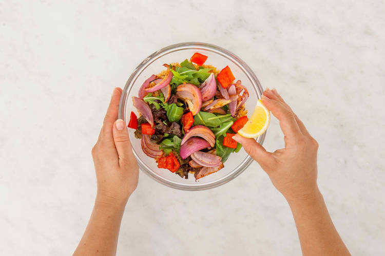 Blanda bulgursallad
