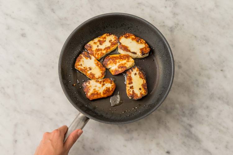 Fry the Halloumi!