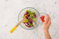 Émincer les condiments