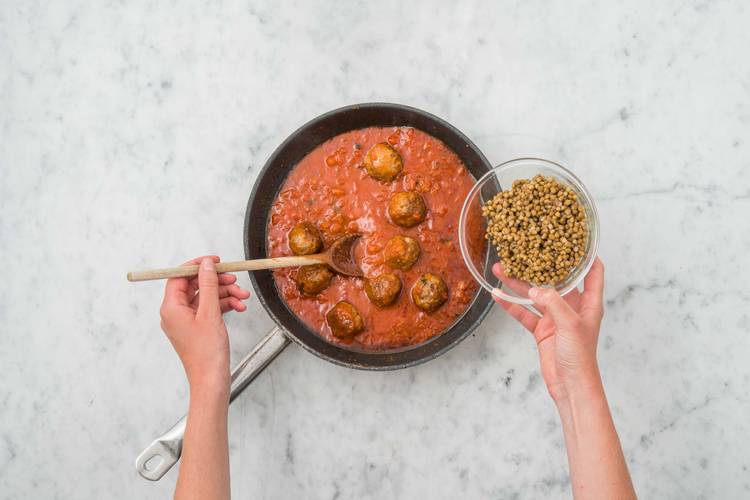 Add the Lentils