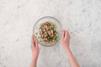 Préparation du thon