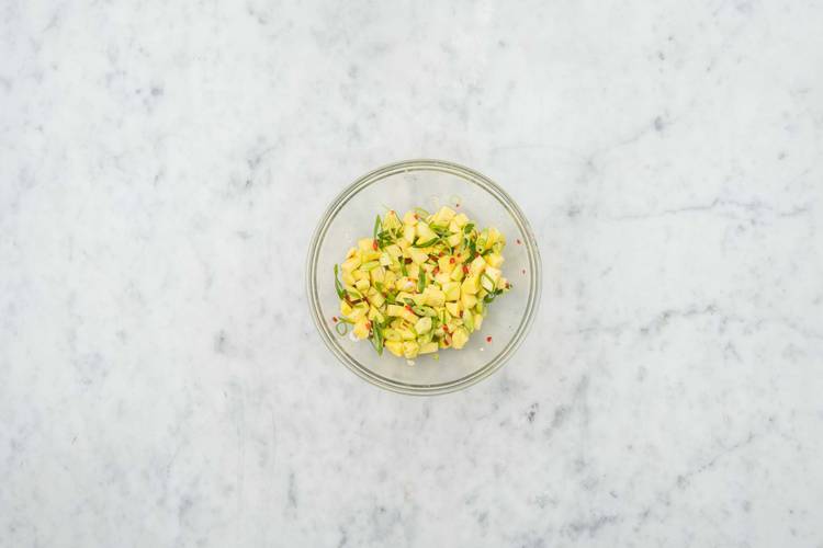 Prep the Mango Salsa