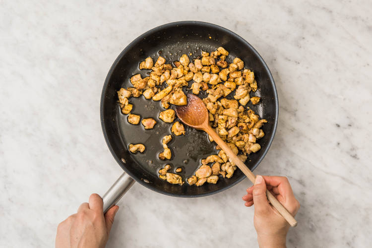 Stir-Fry the Chicken