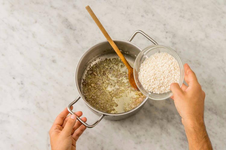 Risotto beginnen