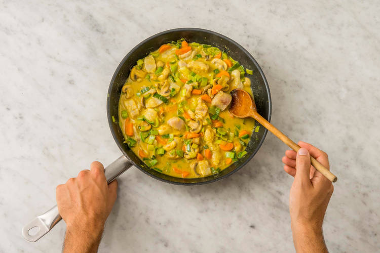 Curry vollenden