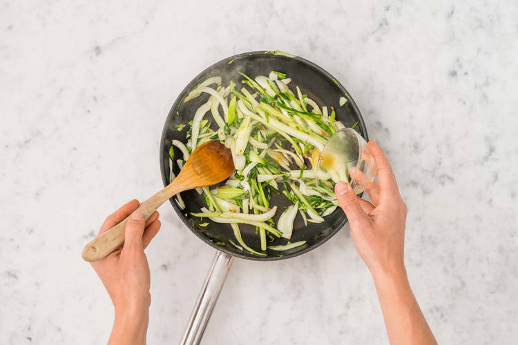 Cuire le bok choy