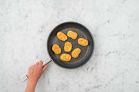 Cuire les nuggets de légumes