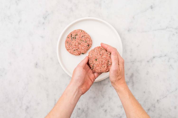 Make the burgers