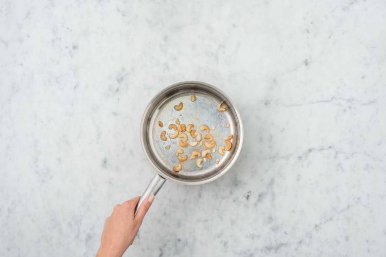 Toast the Cashews