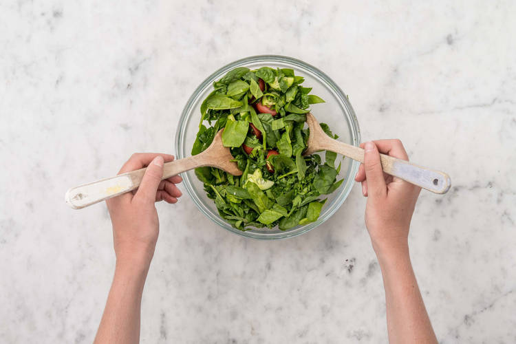 PREP AND MAKE DRESSING