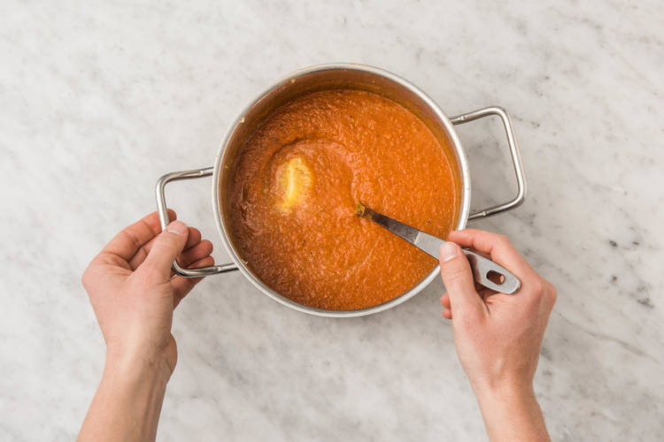 Suppe purieren