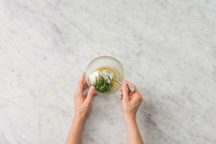 mint yoghurt