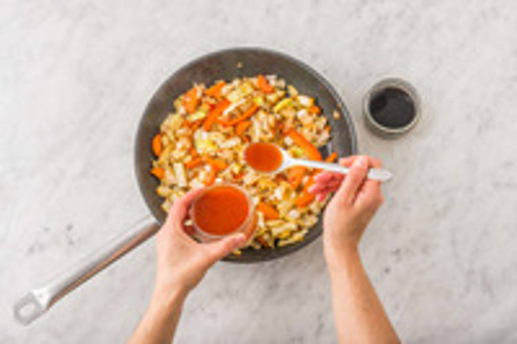Cuire les légumes au wok