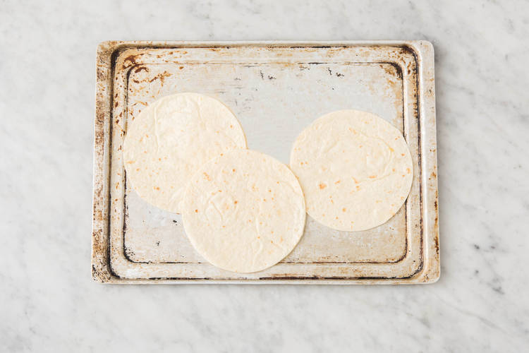WARM THE TORTILLAS