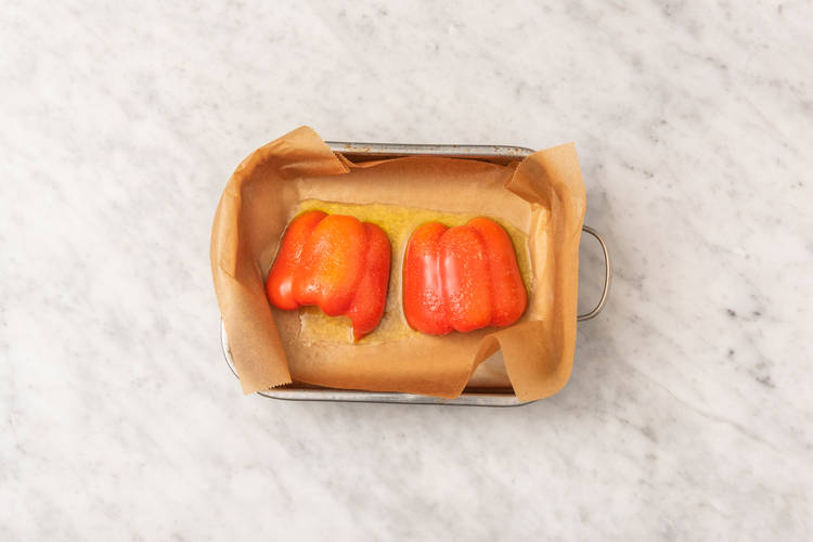 Roast the pepper