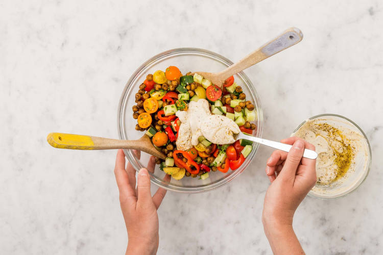 Préparer la vinaigrette