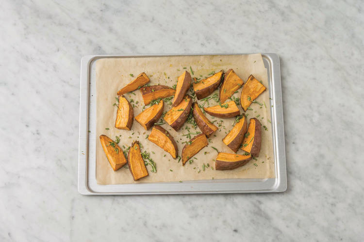 bake the wedges